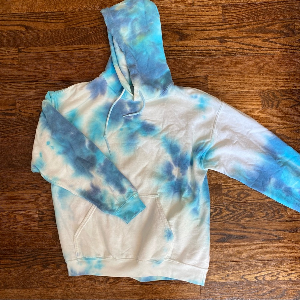 Custom Tie-Dyed Hoodie